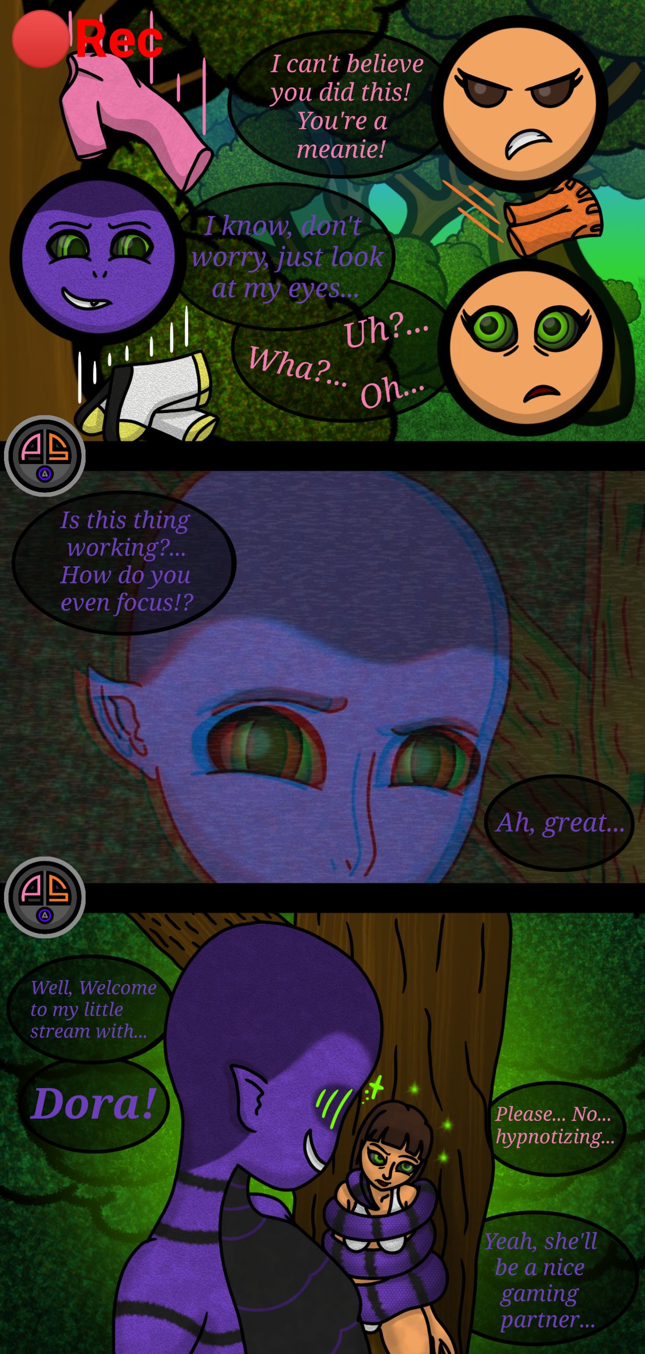 Dora the Streamer page 3 full