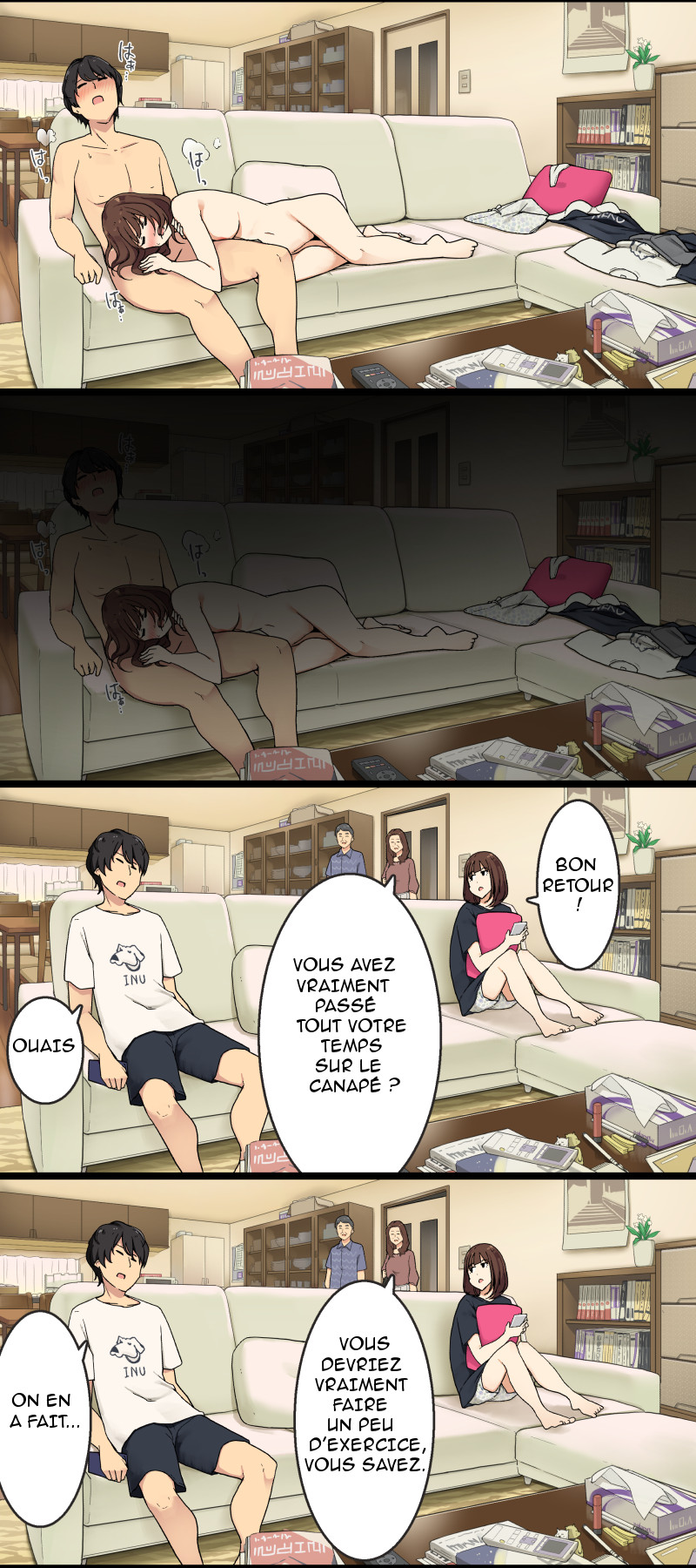 Oya ga Mitenai Kan ni Sex Shiteru Shitei, H Scene Append ver page 4 full