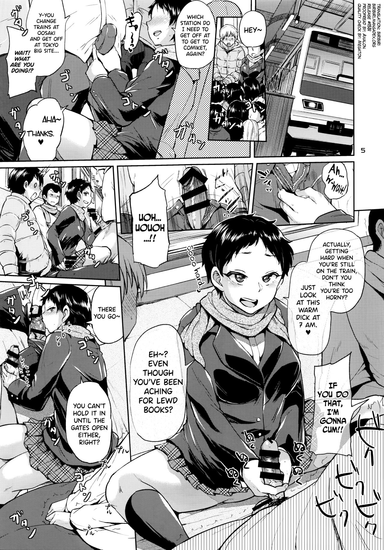 Ota demo Nai Joshi ga Comiket Mikkame ni Circle Sanka de Asobi ni Yattekita page 4 full