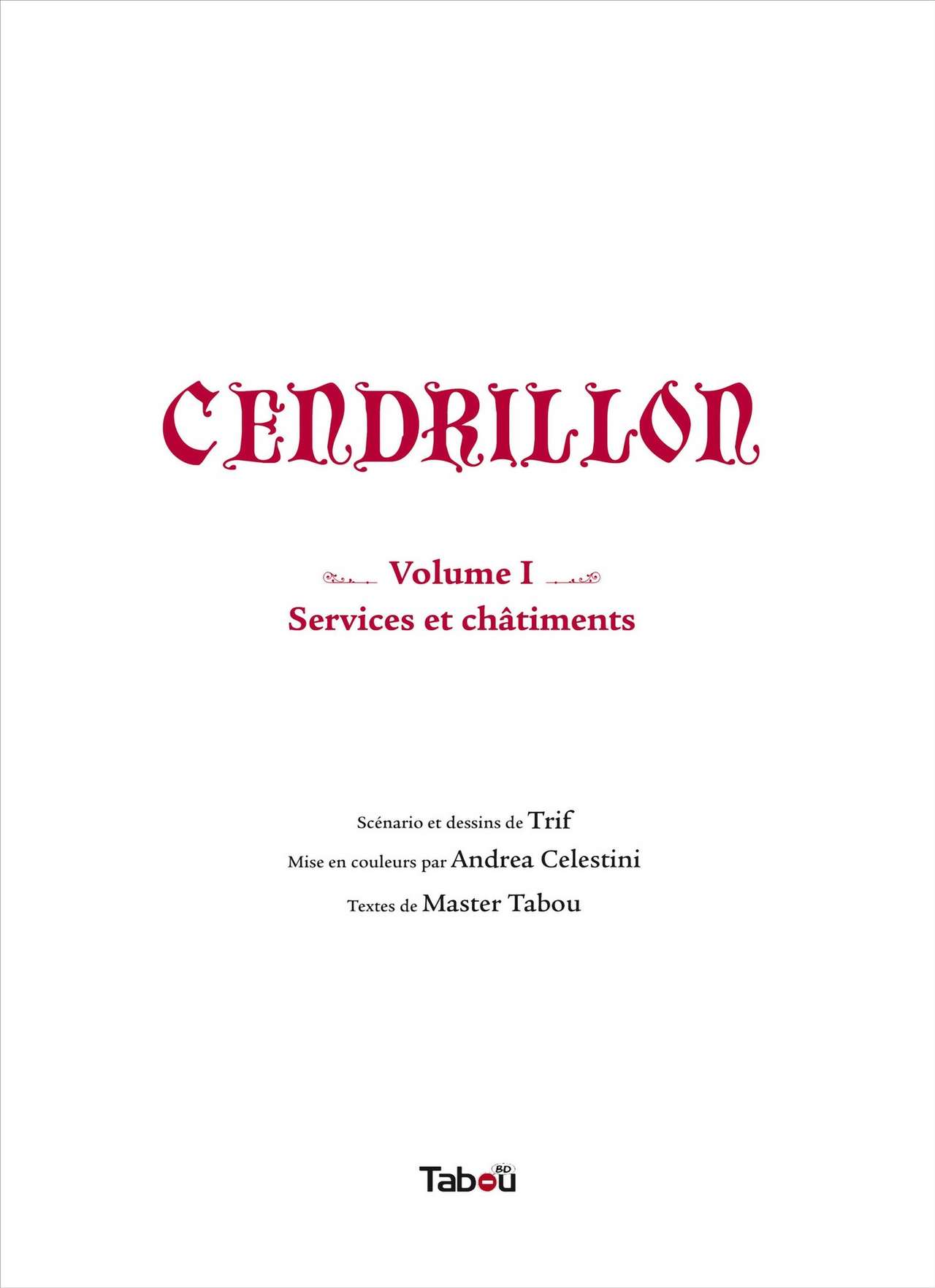 Cendrillon - T01 - Services et Châtiments page 2 full