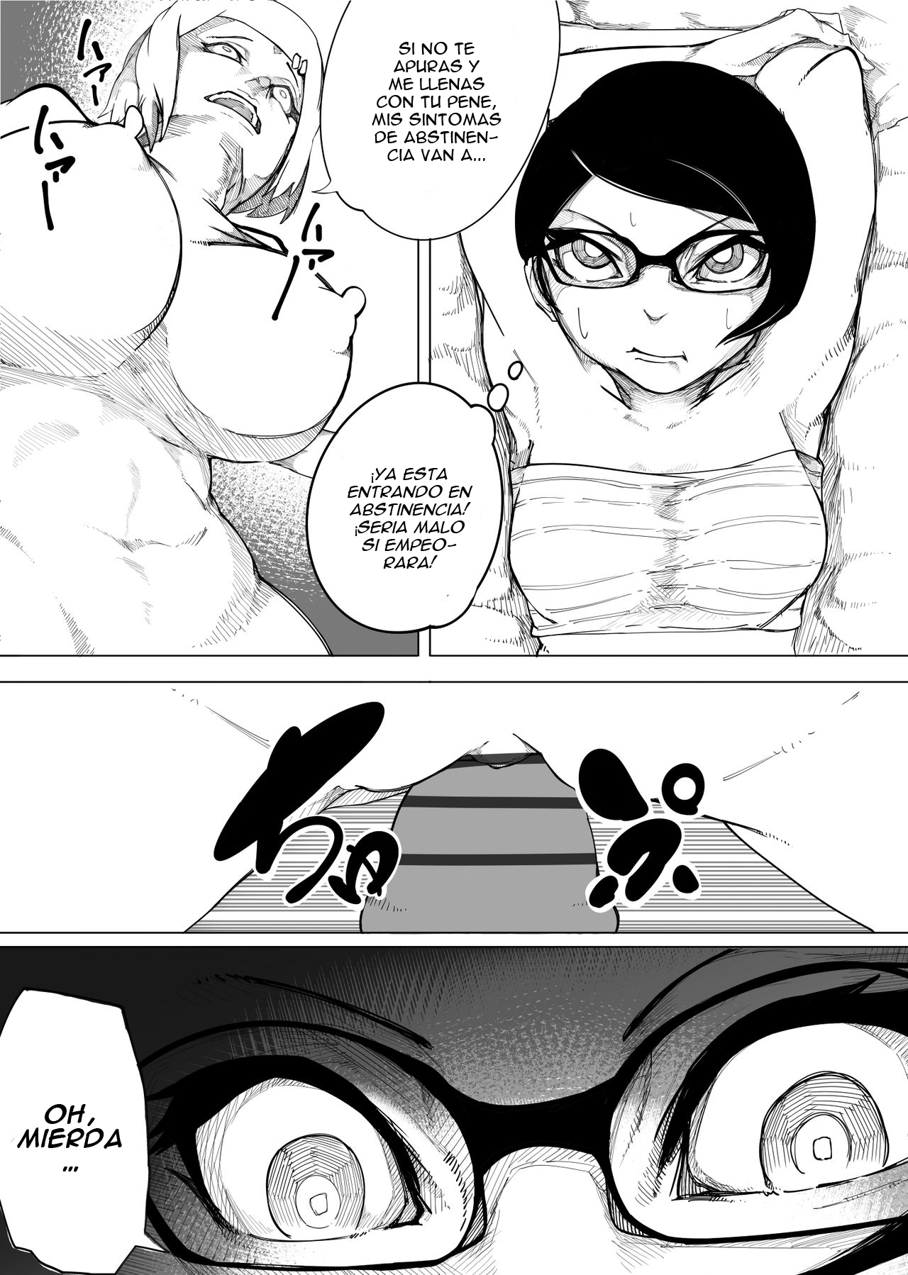 Sakura x Futanari Sarada page 4 full