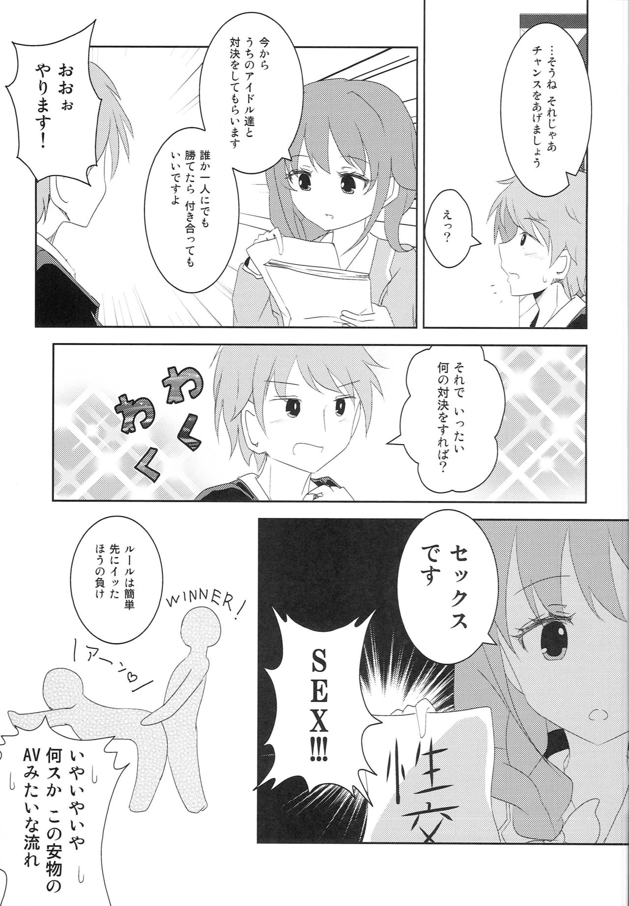 Chihiro-san ni Kokuhaku Shitara, Idol-tachi ni Mawasaretanda ga. page 4 full