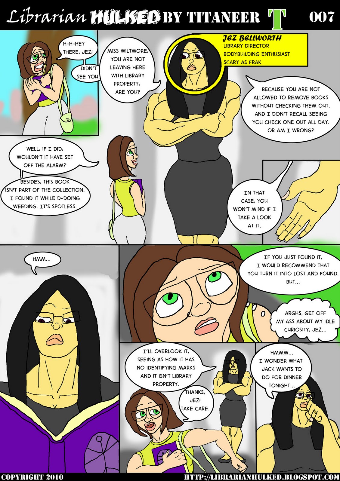 Librarian Hulked page 8 full
