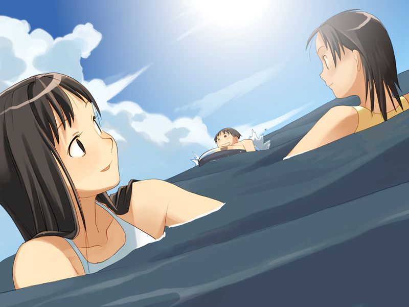 Hateshinaku Aoi Kono Sora no Shita de... page 4 full