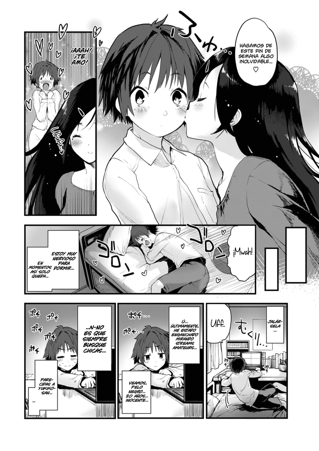 Kanojo no Nama Haishin | El stream indecente de mi novia page 2 full