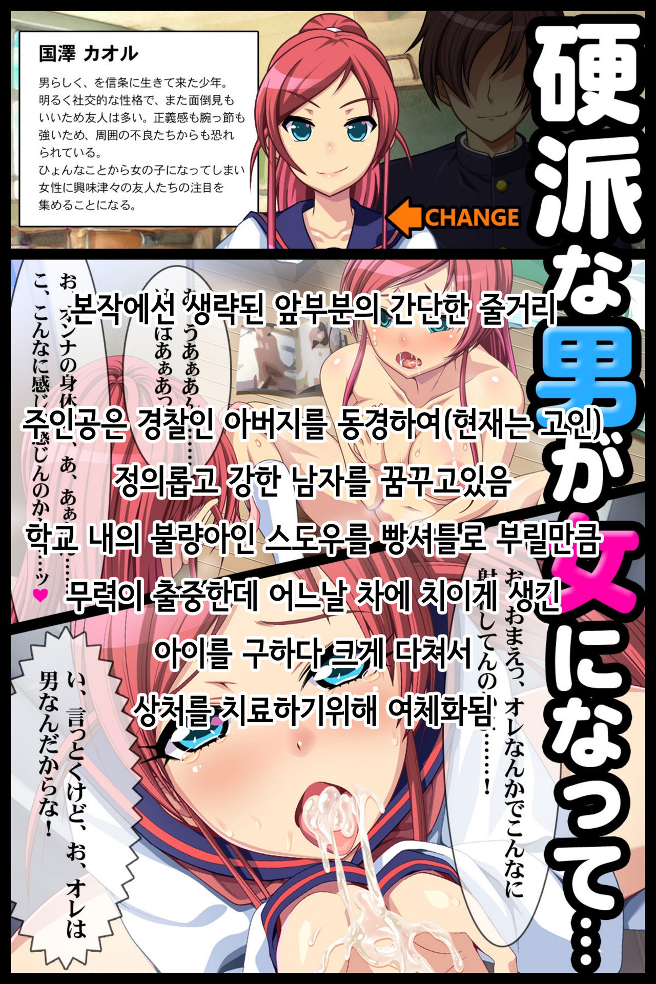 Jishou Kouha no Ore ga Onna ni Nattara Omoi no Hoka Sugee Bitch Datta page 3 full