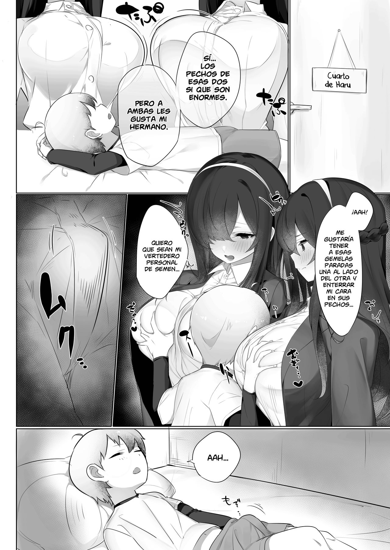 Haru-kun to Odosare Futago | Haru-kun y Las Gemelas Amenazadas page 6 full