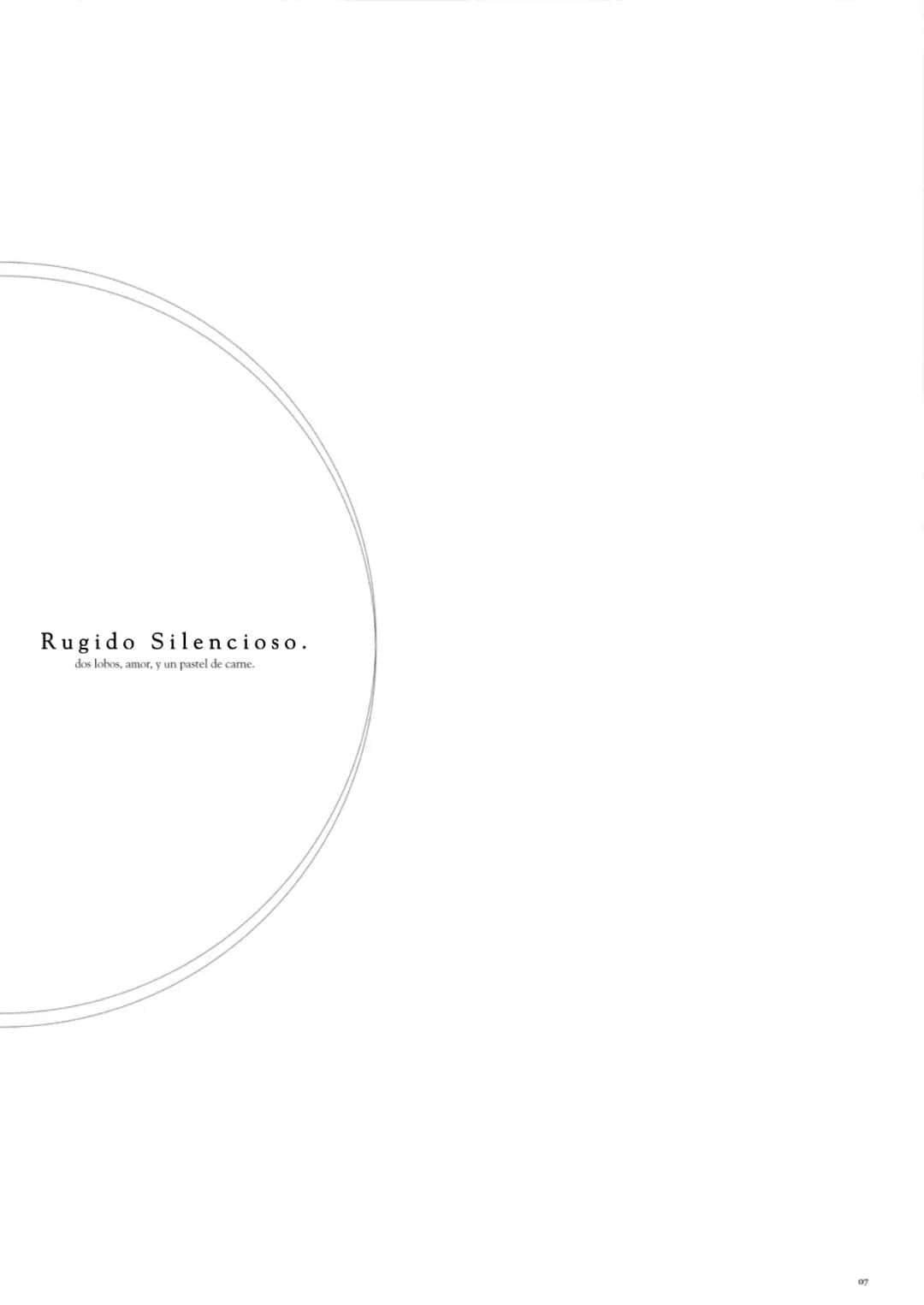 Silent Roar. | Rugido Silencioso. page 6 full