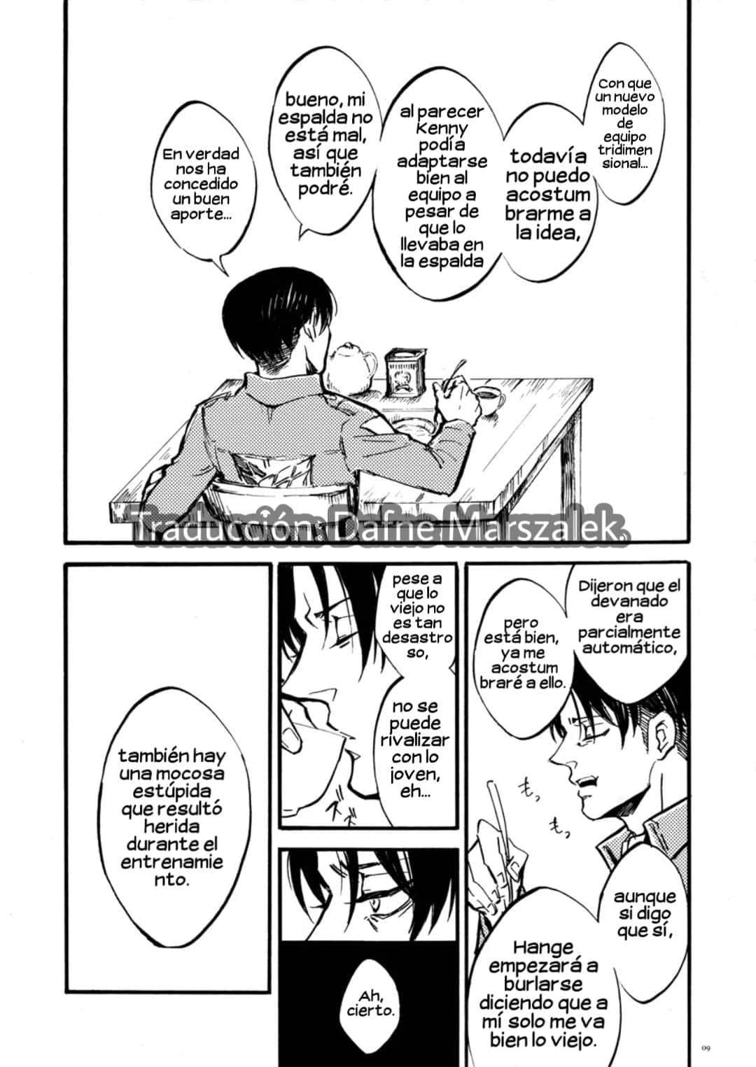 Silent Roar. | Rugido Silencioso. page 8 full