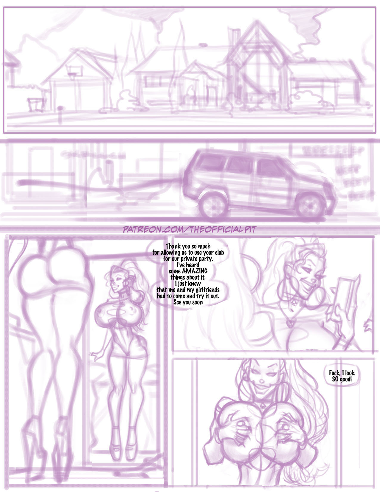 Black Mamba  WIP page 1 full