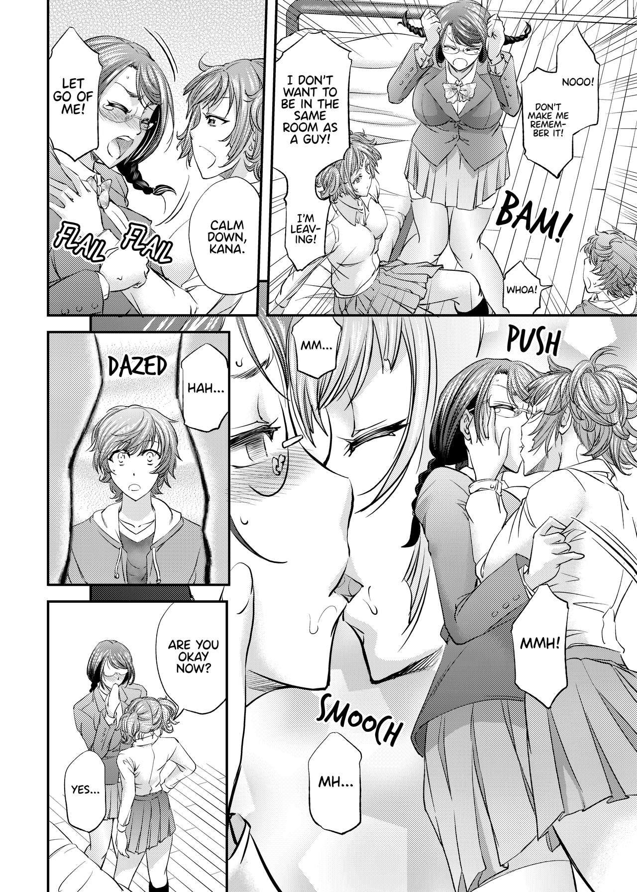 Mesu Ochi Sao Renketsu ~Nee-chan-tachi ni Moteasobareta Boku~ | Feminized and Dominated by My Sister and Her Girlfriend page 5 full