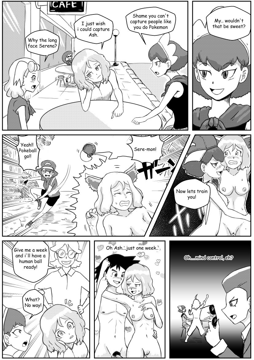 Serena caught in her own poketrap page 1 full