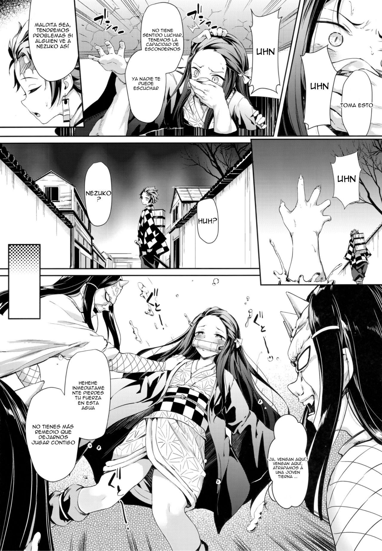 Moshi Nezuko ga Warui Hito ni Tsukamattara... page 2 full