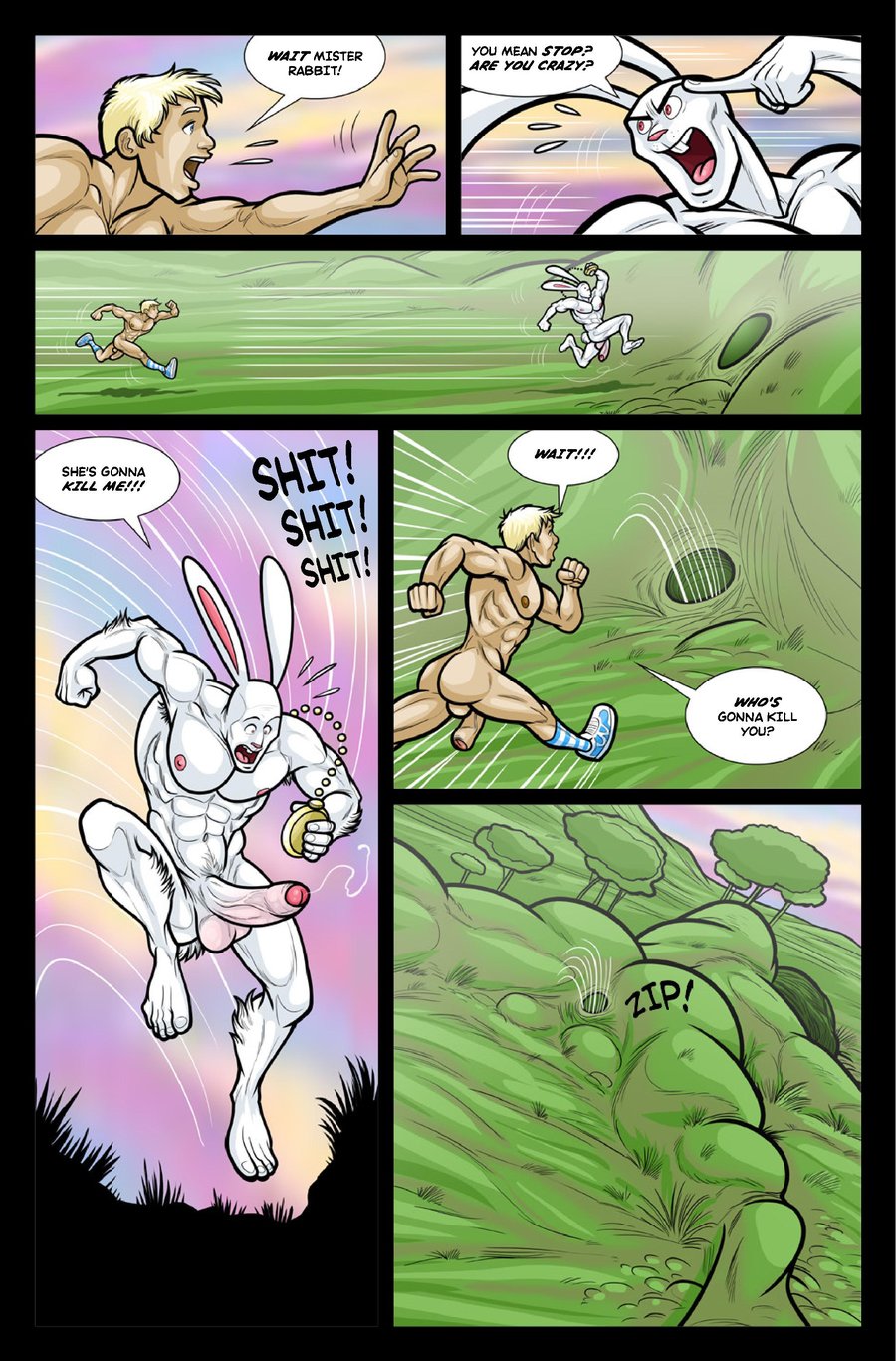 Alex in Bonerland. A Gay Tale page 4 full