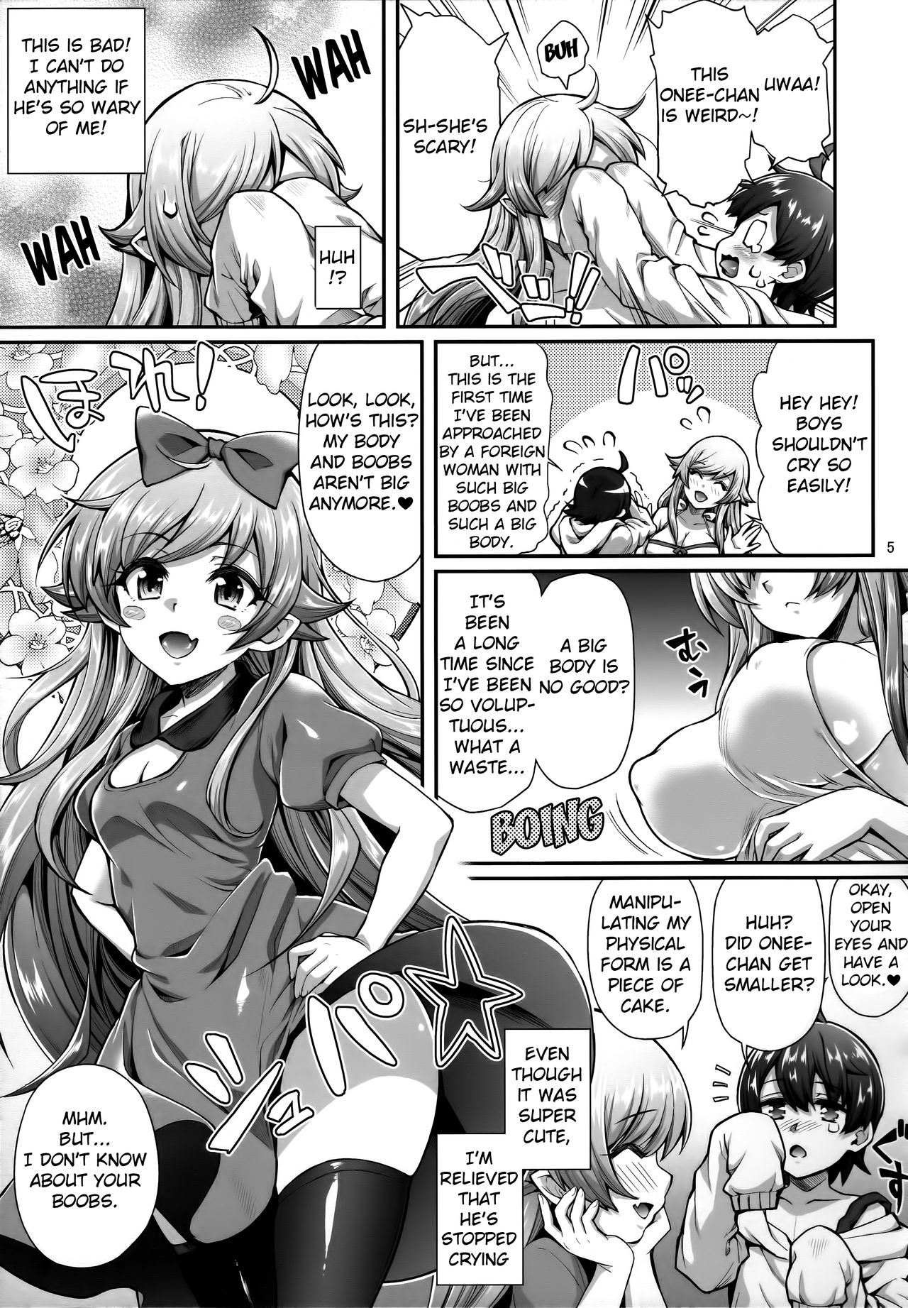 Pachimonogatari Part 13: Shinobu Mistake page 5 full