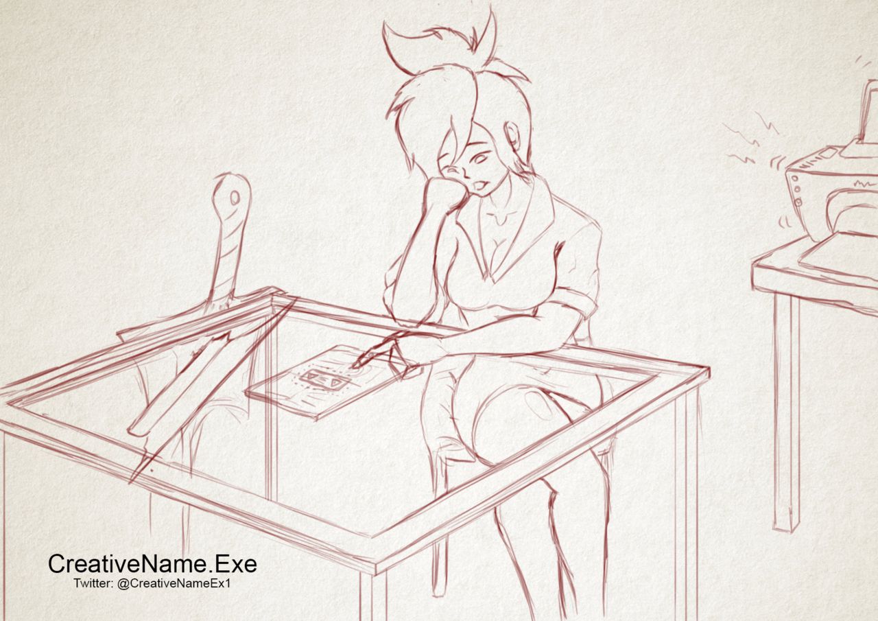 Riven's First Day - Animated Sketch page 8 full