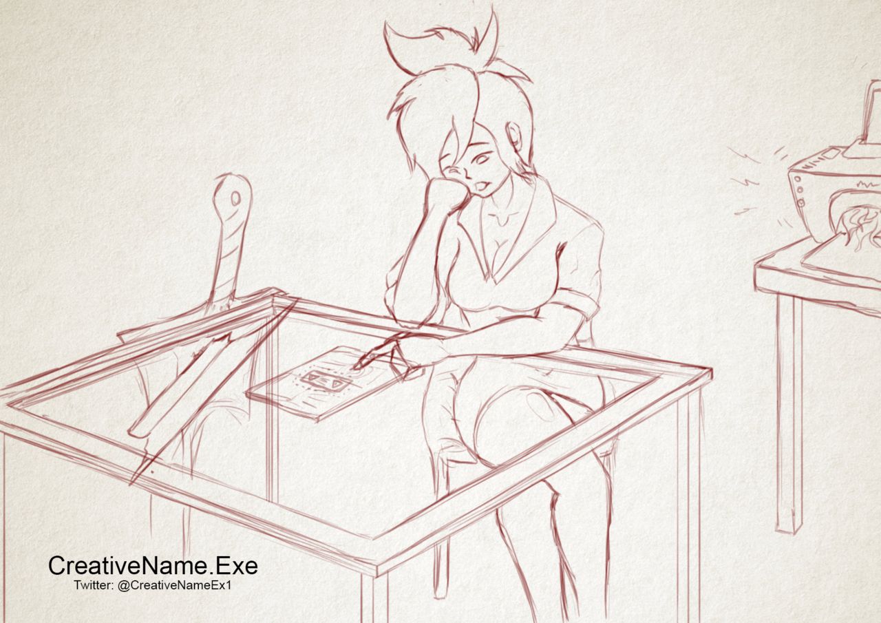 Riven's First Day - Animated Sketch page 9 full