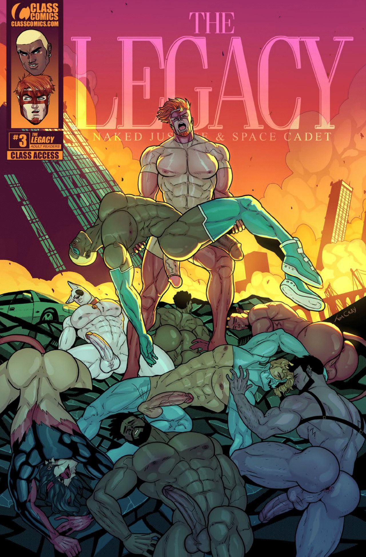 The Legacy 3: Naked Justice and Space Cadet page 1 full