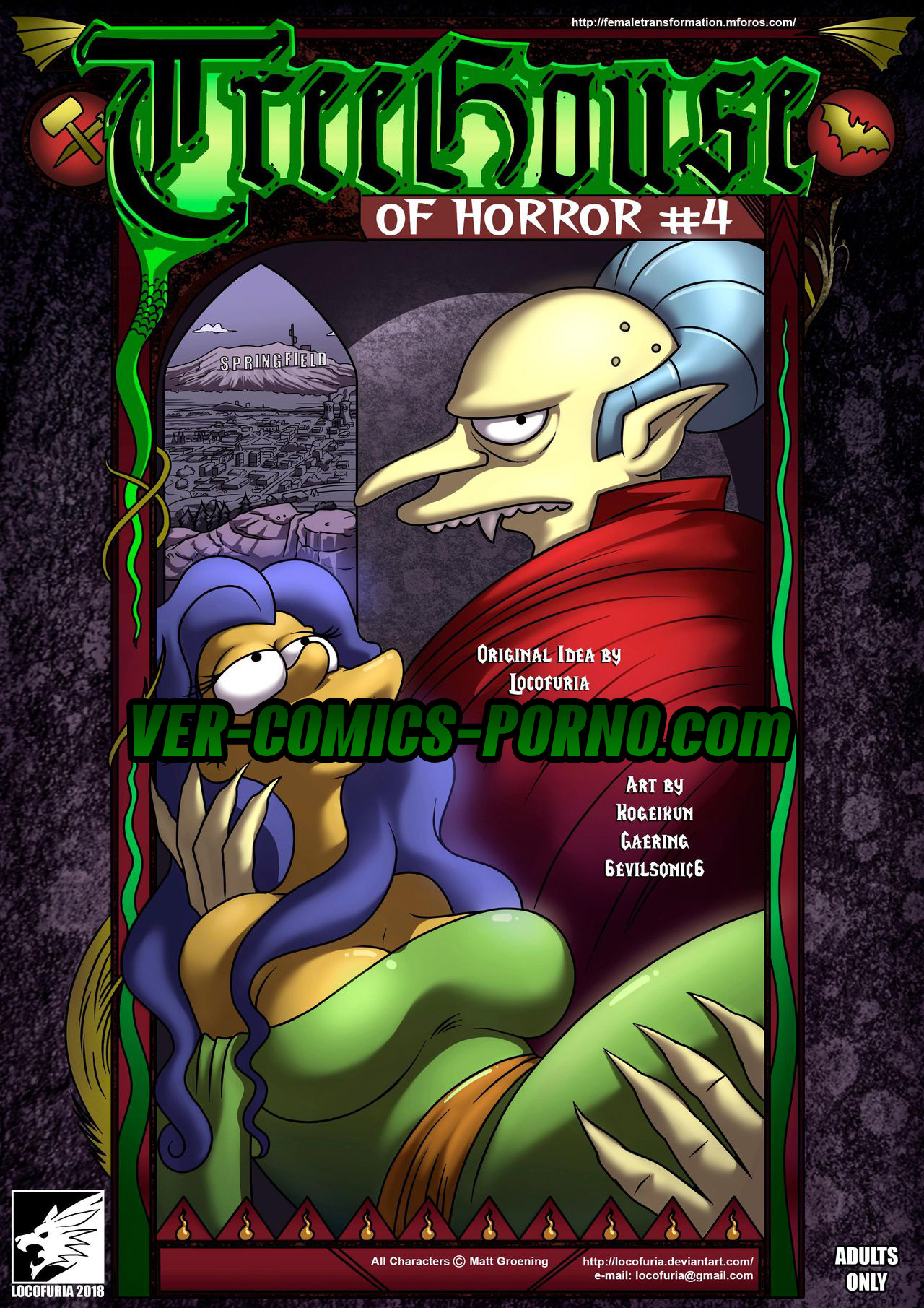 Treehouse of Horror #4  español page 1 full