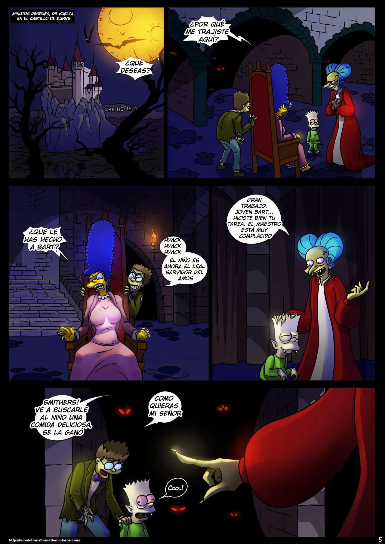 Treehouse of Horror #4  español page 7 full