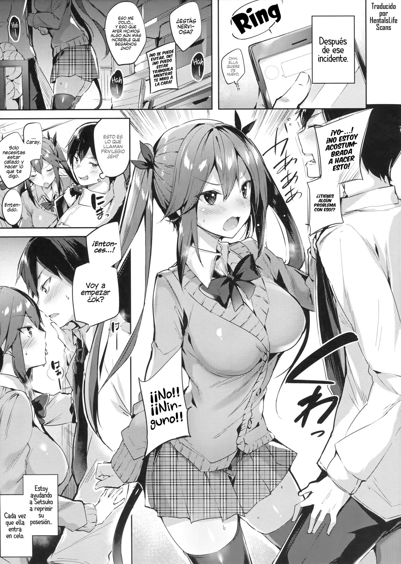 Koakuma Setsuko no Himitsu Vol. 3 | El secreto de la pequeña demonio Setsuko Vol. 3 page 4 full