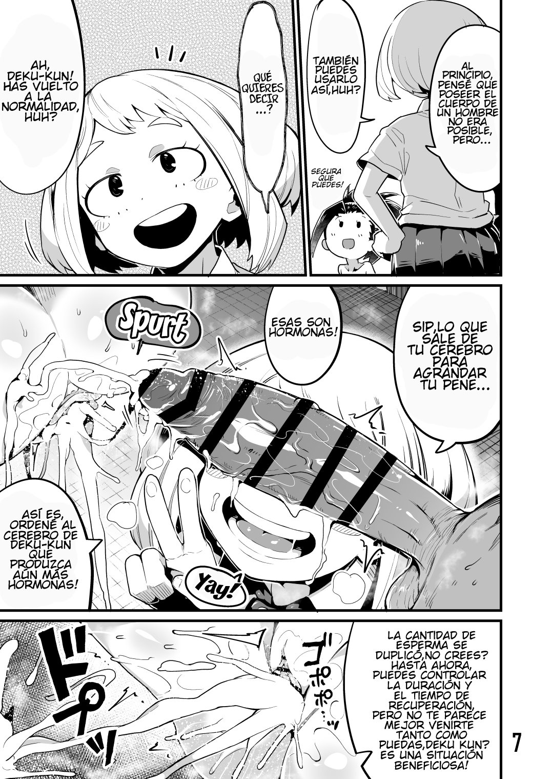 Boku to Nottori Villain Nakademia Vol. 3 | Mi cuerpo ha sido poseido por un villano pervertido Vol. 3 page 6 full