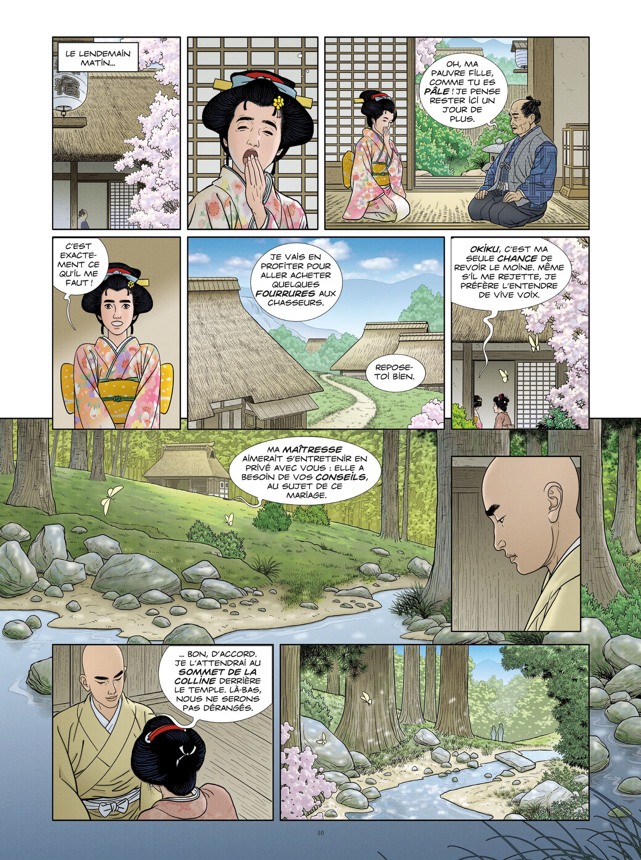 Les Contes du Kimono d'Or page 10 full