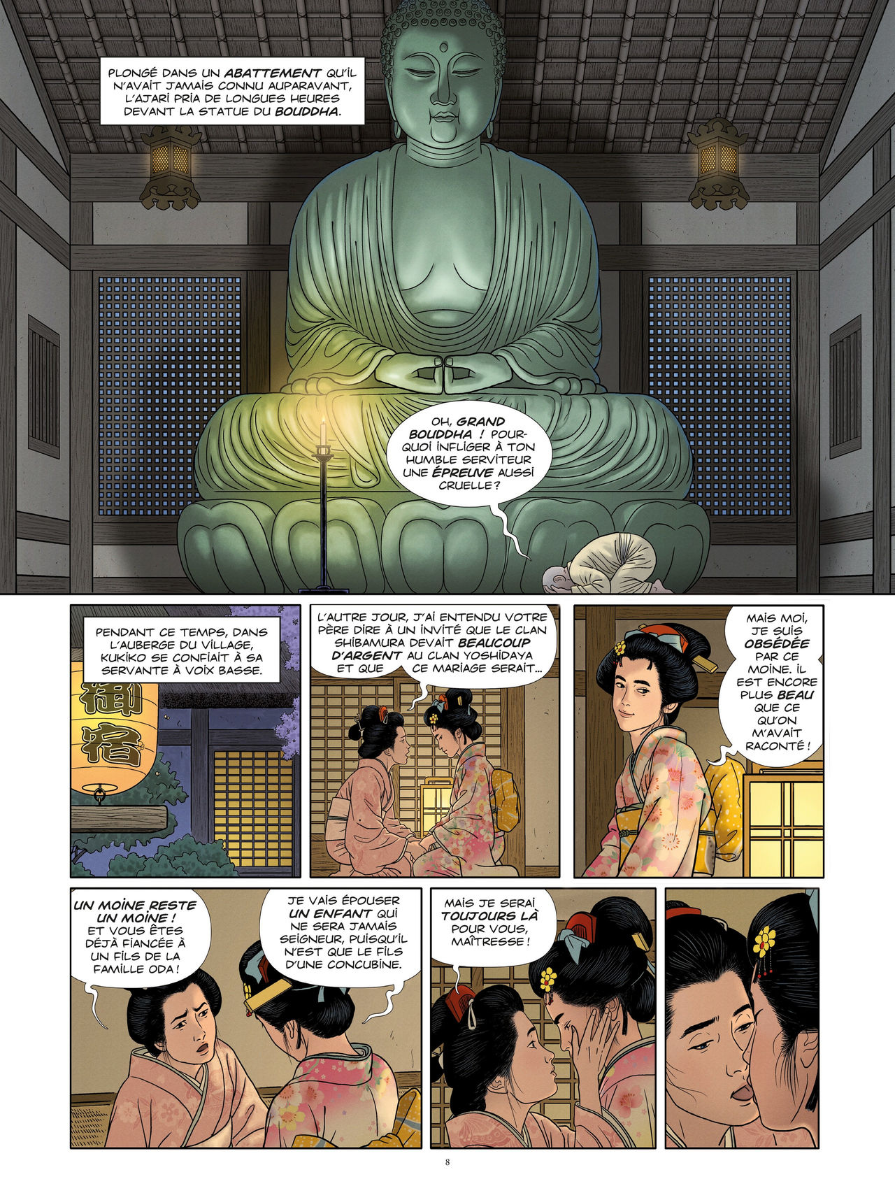 Les Contes du Kimono d'Or page 8 full