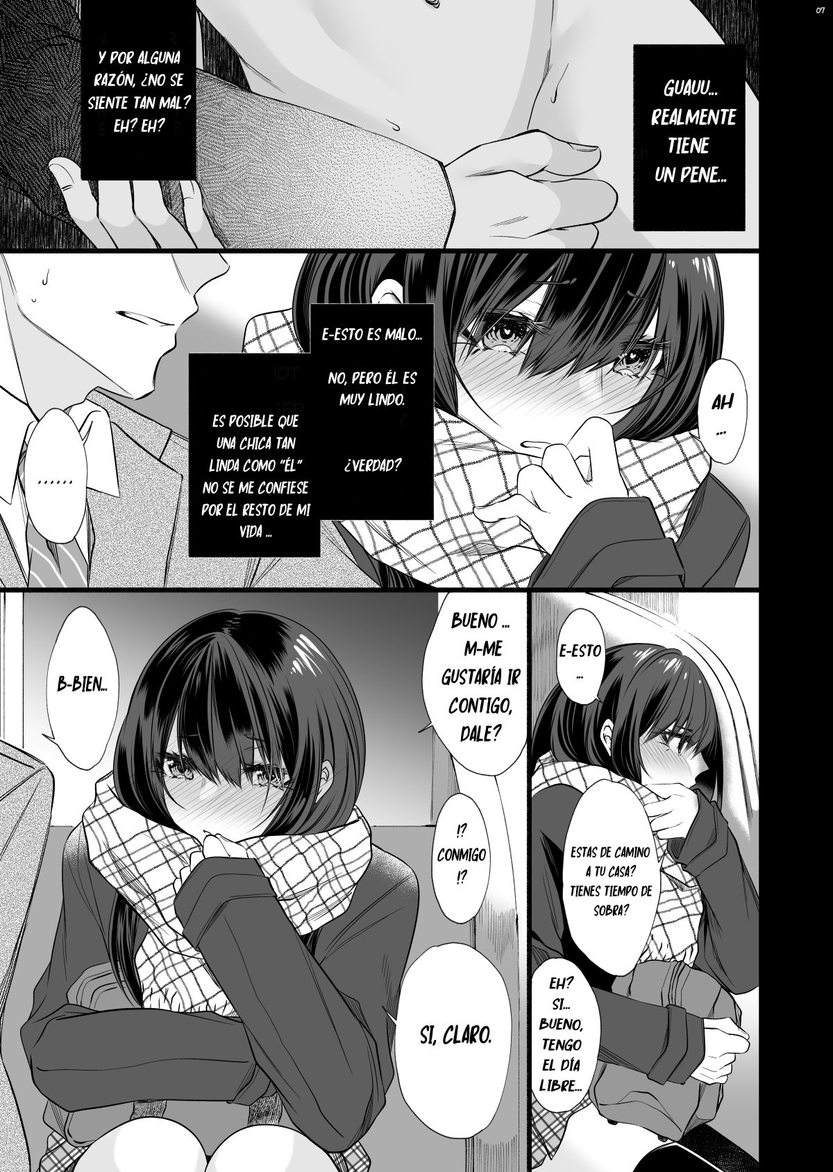 Densha de Mainichi Tonari ni Suwatte kuru Kawaii Ko ga Josou shita Otoko datta | The Cute Girl Who Sat Next to Me on the Train Everyday is Actually A Crossdressing Guy page 6 full