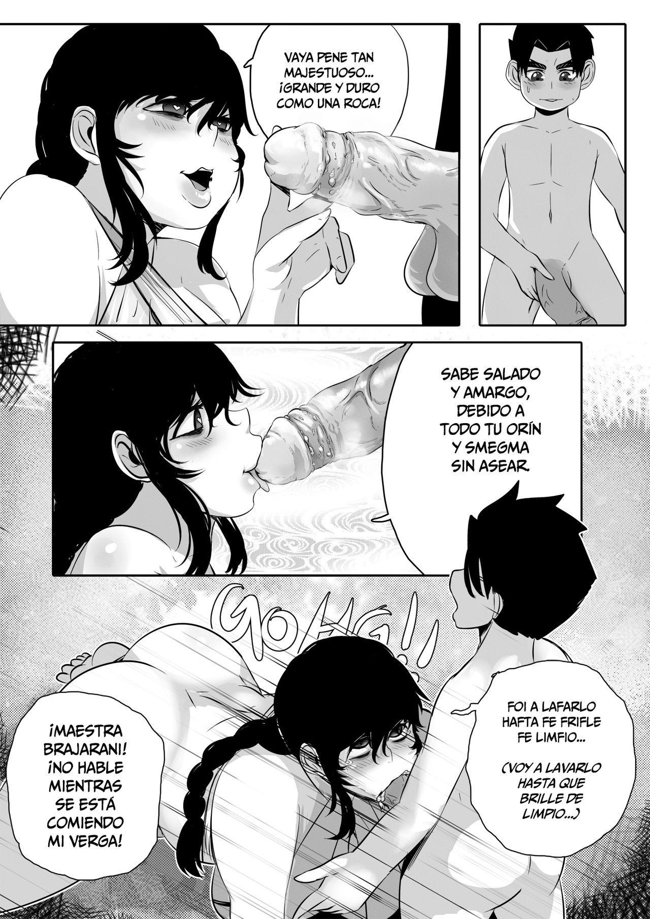 Inja Sekkusu! Brajarani Shishou! 2 | Mi Maestra Brajarani es una Ermitaña del Sexo 2 page 7 full