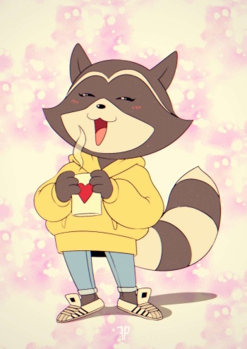 Chillhop Raccoon cover