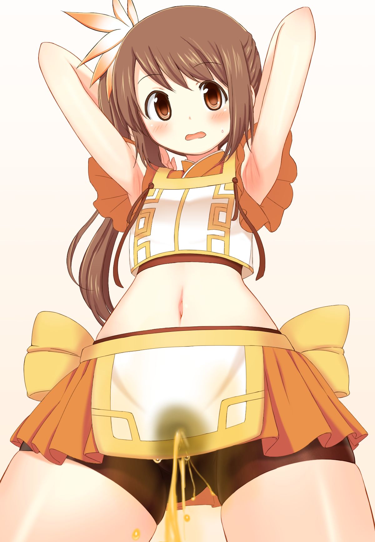 Tsuruno Yui Pee, Spats etc Variation Gallery page 8 full