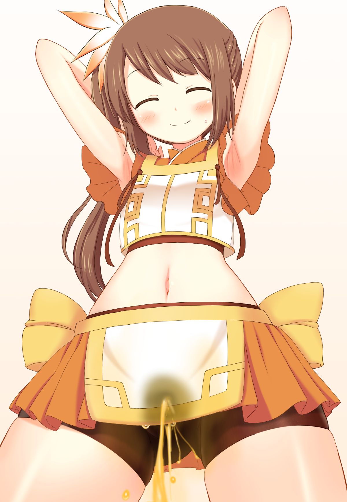 Tsuruno Yui Pee, Spats etc Variation Gallery page 9 full