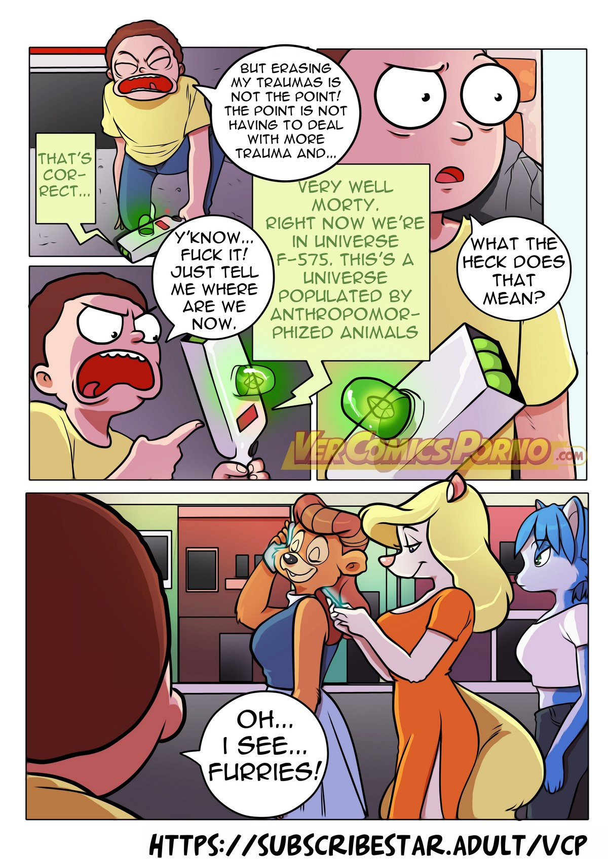 Rick &amp; Morty: Pleasure Trip 3 -  -  - page 3 full