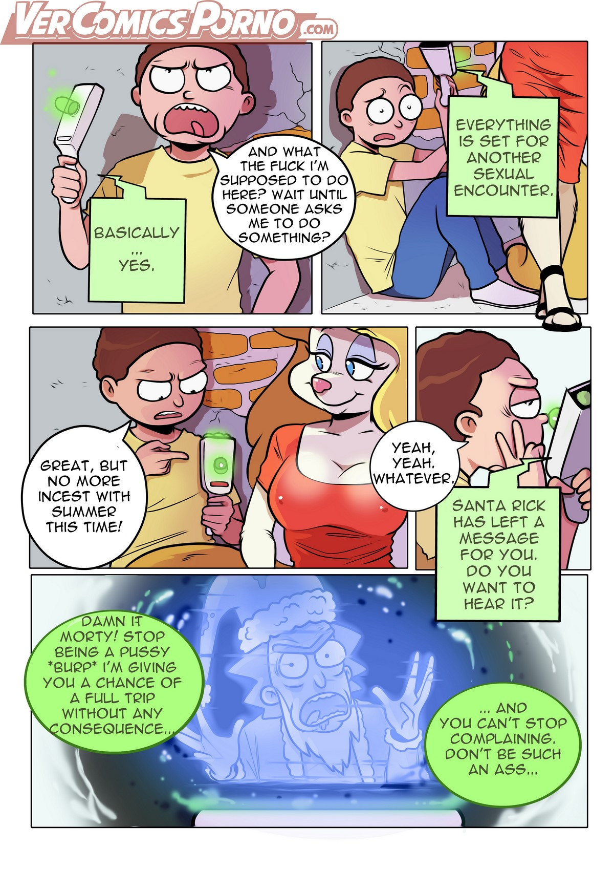 Rick &amp; Morty: Pleasure Trip 3 -  -  - page 4 full