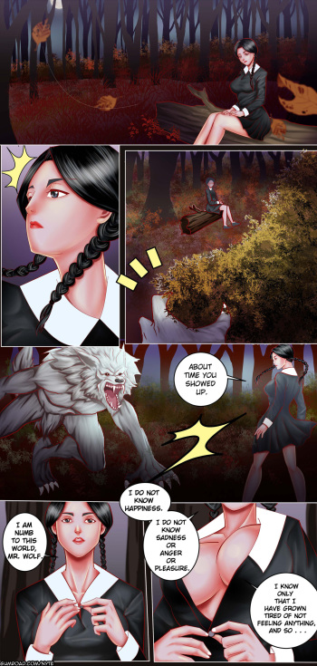 Wednesday Addams' Deathly Pleasure cover