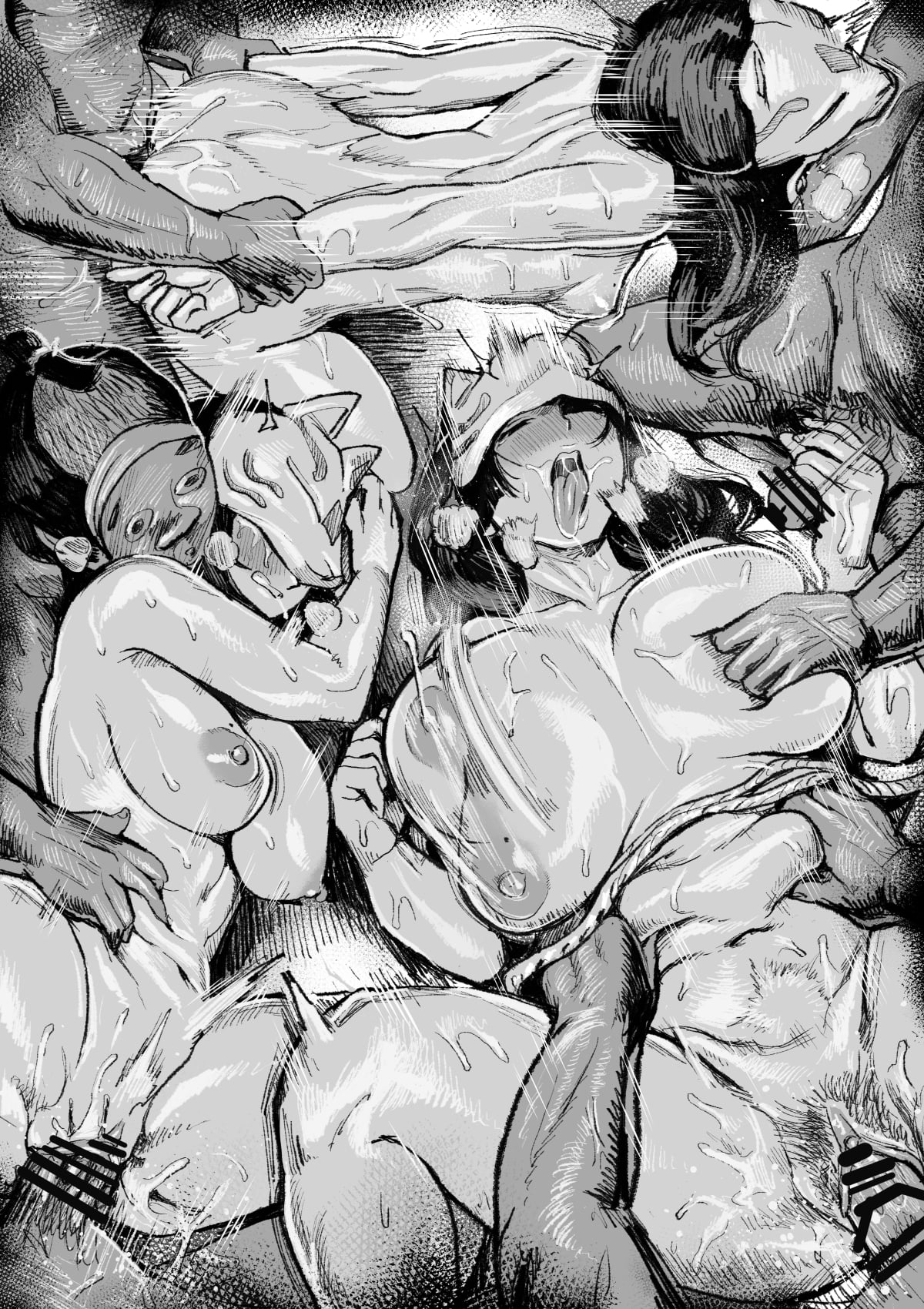 一煉托生  「The tragic customs that take place in a closed mountain village」 ① ～ ⑤ page 10 full