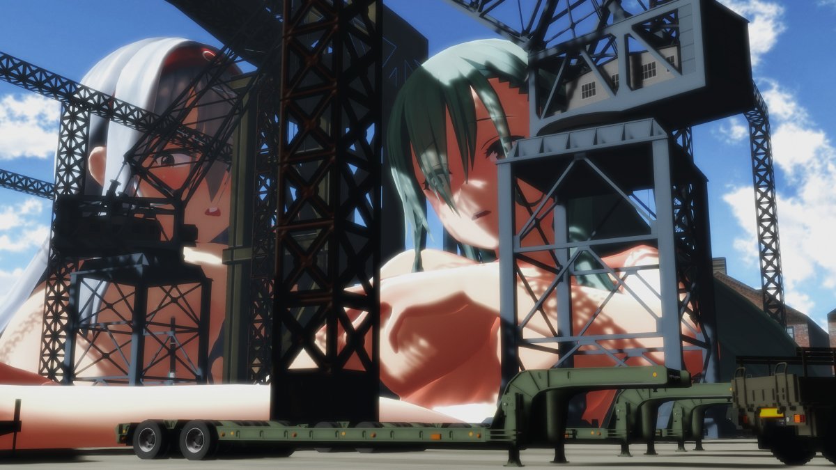 Giantess MMD - AMAGIHARUNA page 4 full