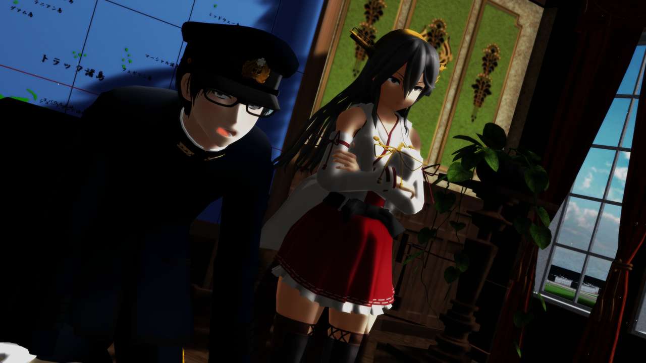 Giantess MMD - AMAGIHARUNA page 9 full