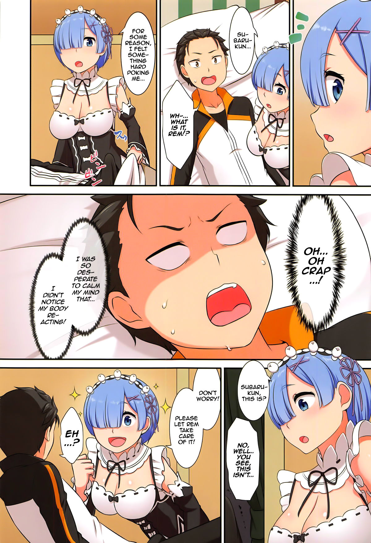 Rem de Atatamarimasu ka? | Shall Rem warm you up? page 6 full