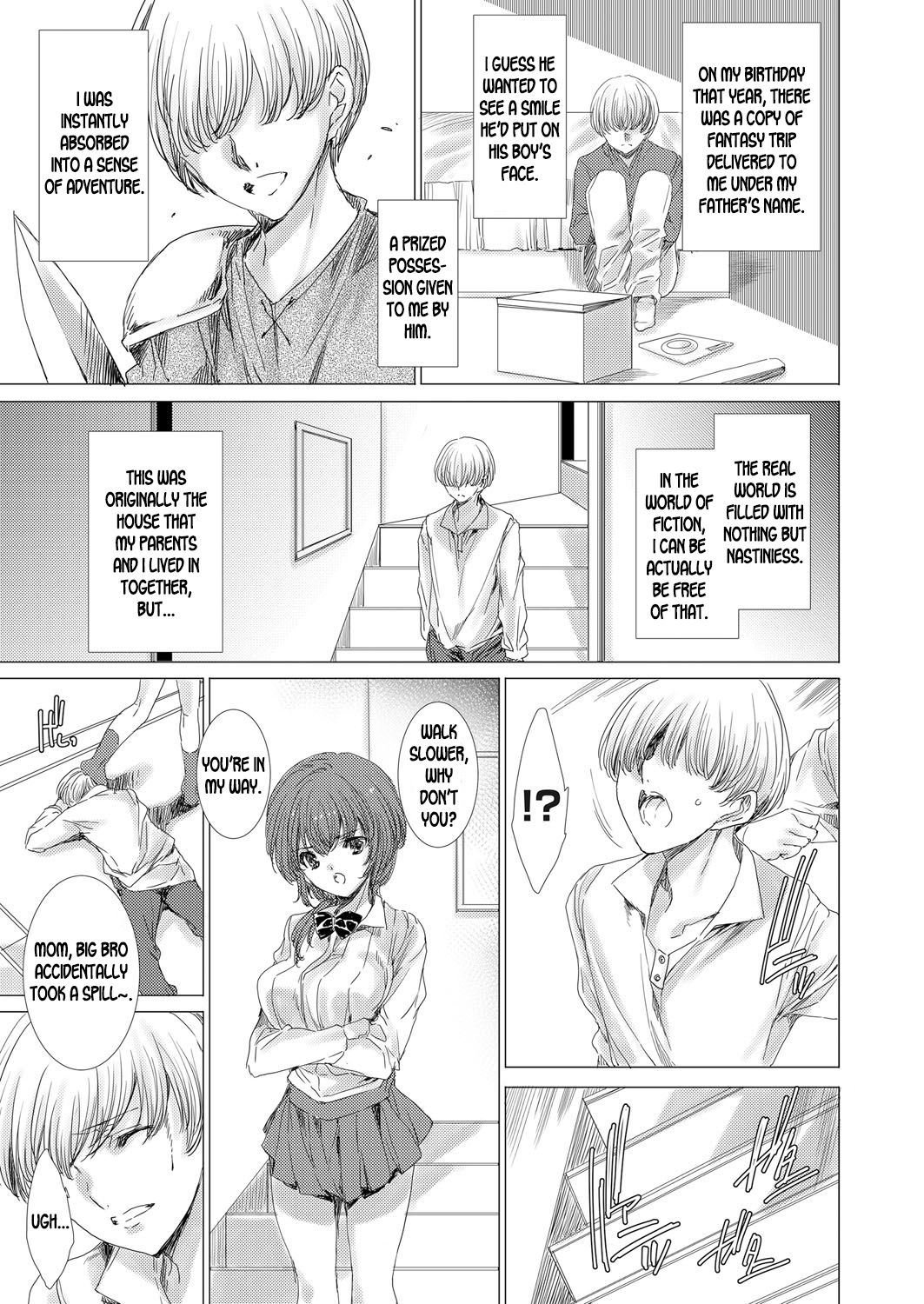 Gumai Rape Fukushuu Quest ~Virtual &amp; Real de Karada o Nottori Yaritai Houdai~ Level 1 | Younger Sister Rape Revenge Quest ~Doing as I Please With the Takeover of Her Virtual and Real Body~ Level 1 page 5 full