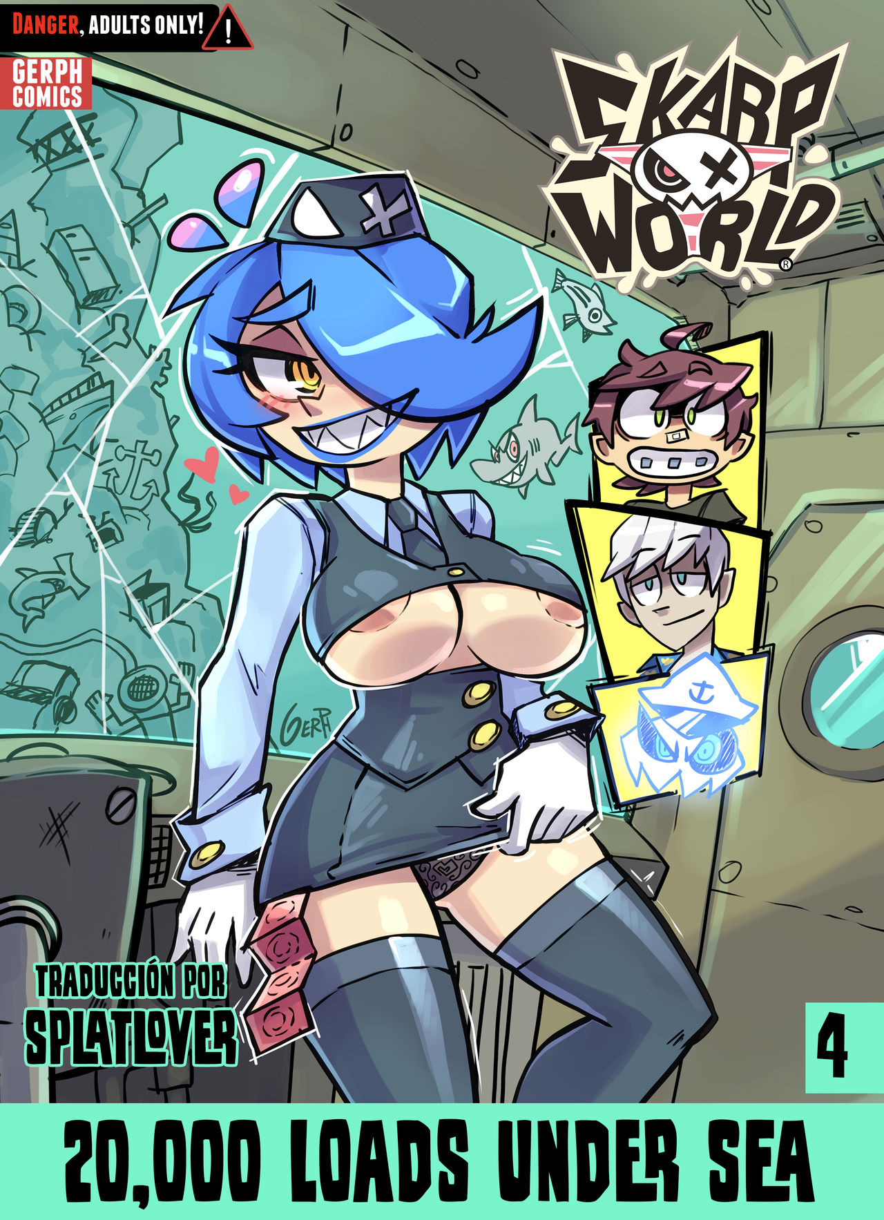 Skarpworld: Chapter 4: 20,000 Loads Under Sea page 1 full