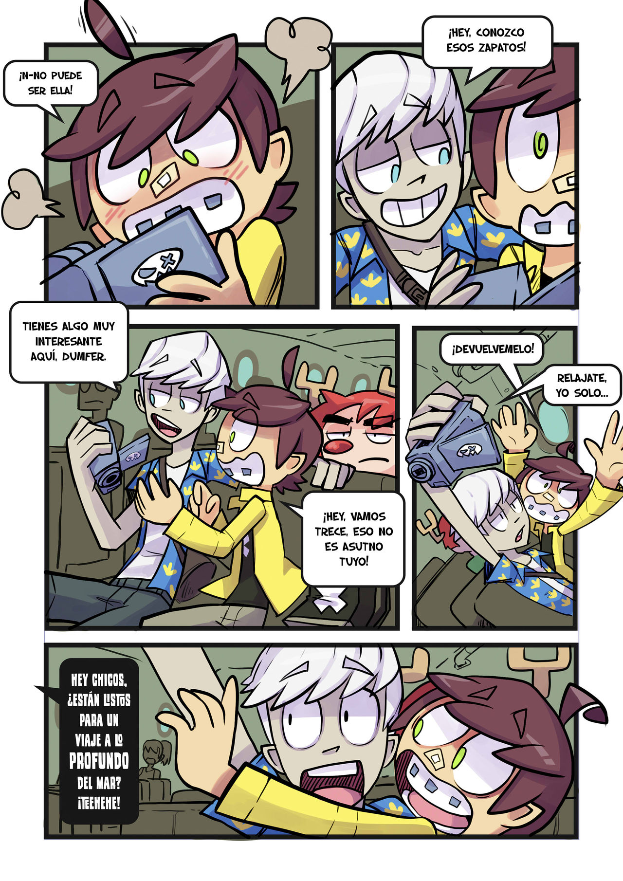 Skarpworld: Chapter 4: 20,000 Loads Under Sea page 3 full