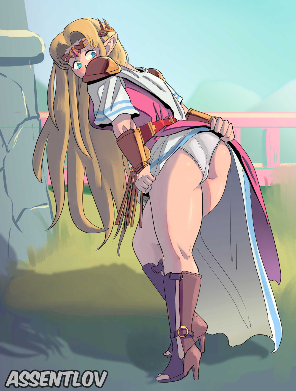 Zelda and Pit page 6 full