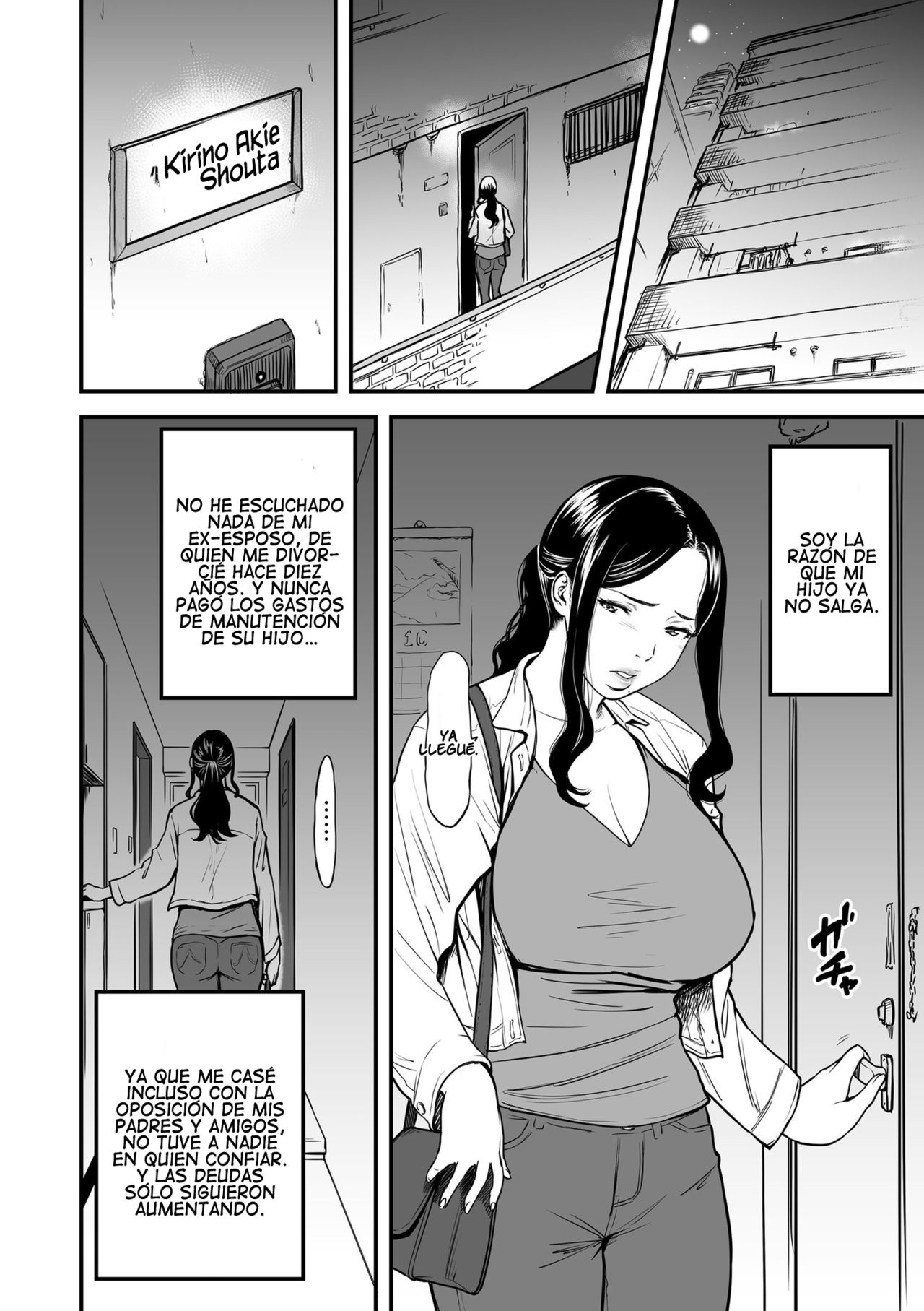 Boku no Kaa-san wa AV Joyuu │ Mi Mamá es una Actriz Porno Cap. 1-6  =P666HF= page 4 full