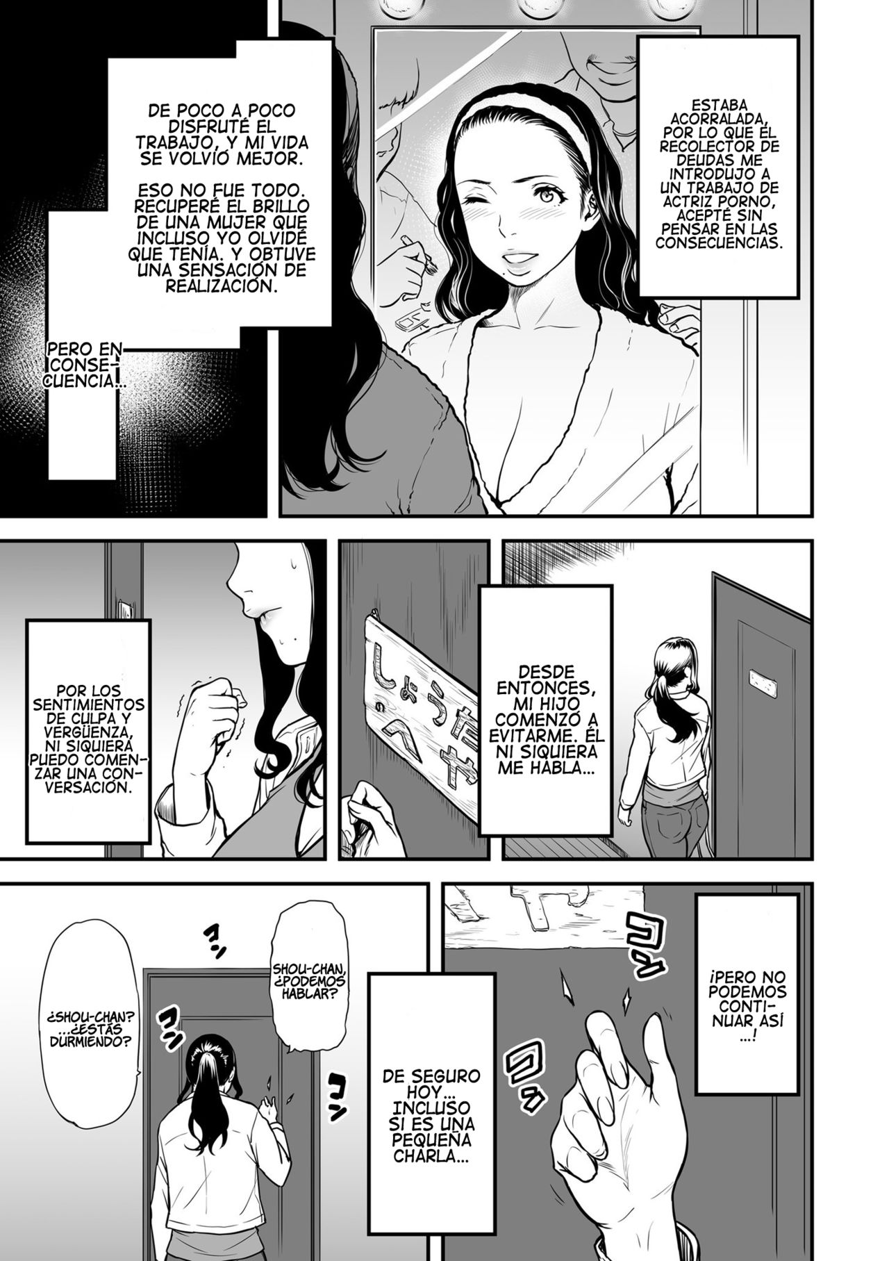 Boku no Kaa-san wa AV Joyuu │ Mi Mamá es una Actriz Porno Cap. 1-6  =P666HF= page 5 full
