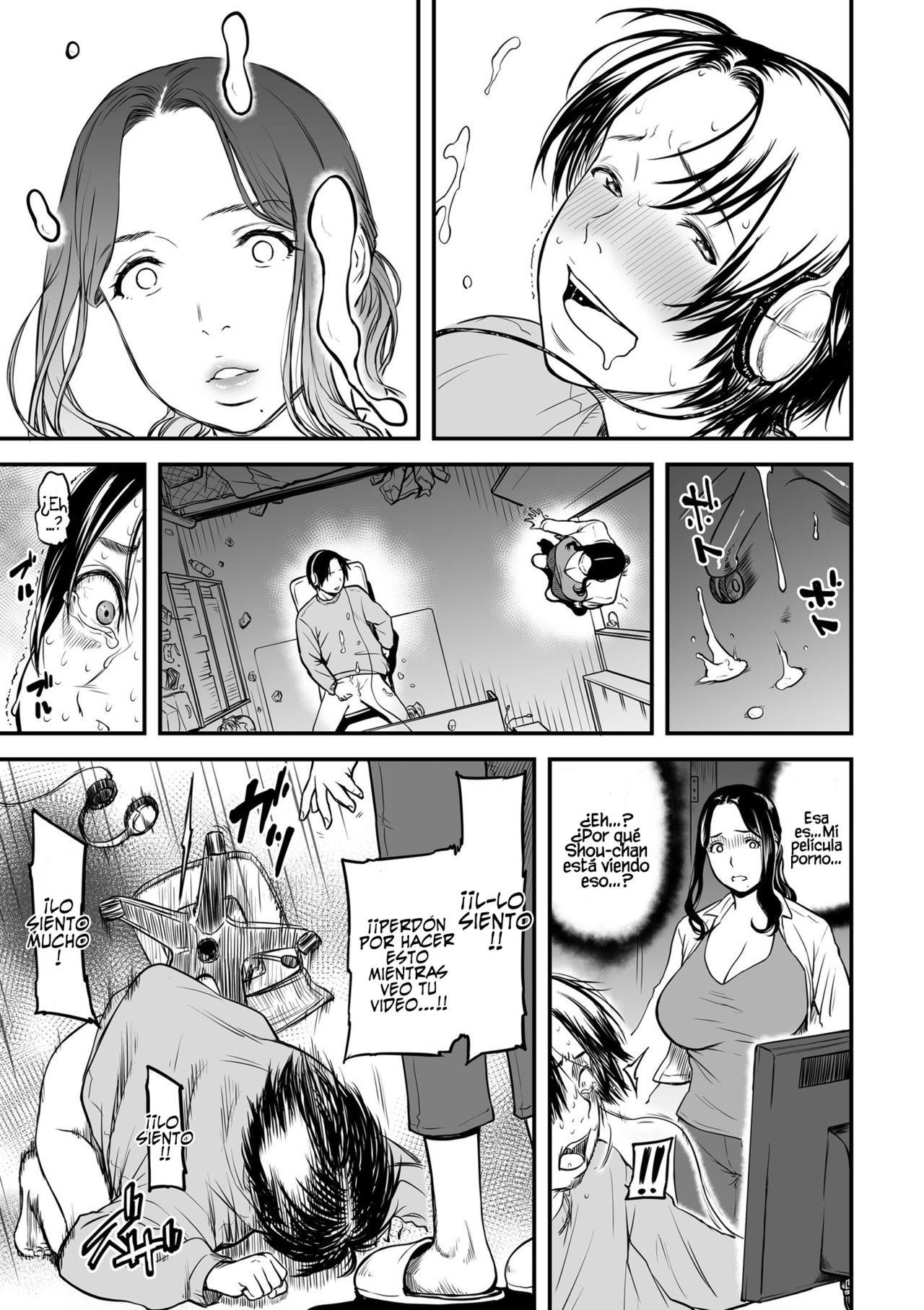 Boku no Kaa-san wa AV Joyuu │ Mi Mamá es una Actriz Porno Cap. 1-6  =P666HF= page 7 full