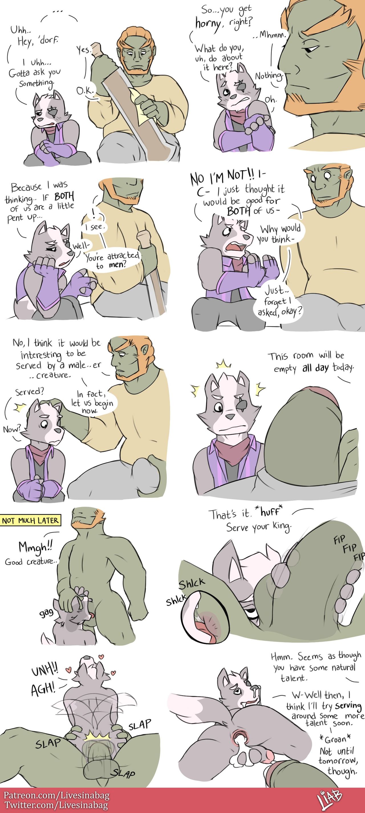 Wolf Gets Smashed + Incineroar Works page 1 full