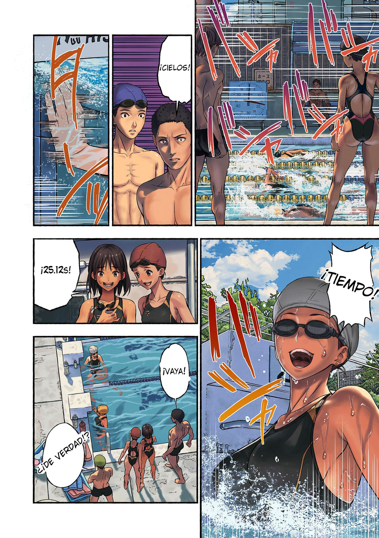 Chinatsu to Kuma-chan Sensei | Chinatsu y el entrenador osito Teddy page 3 full