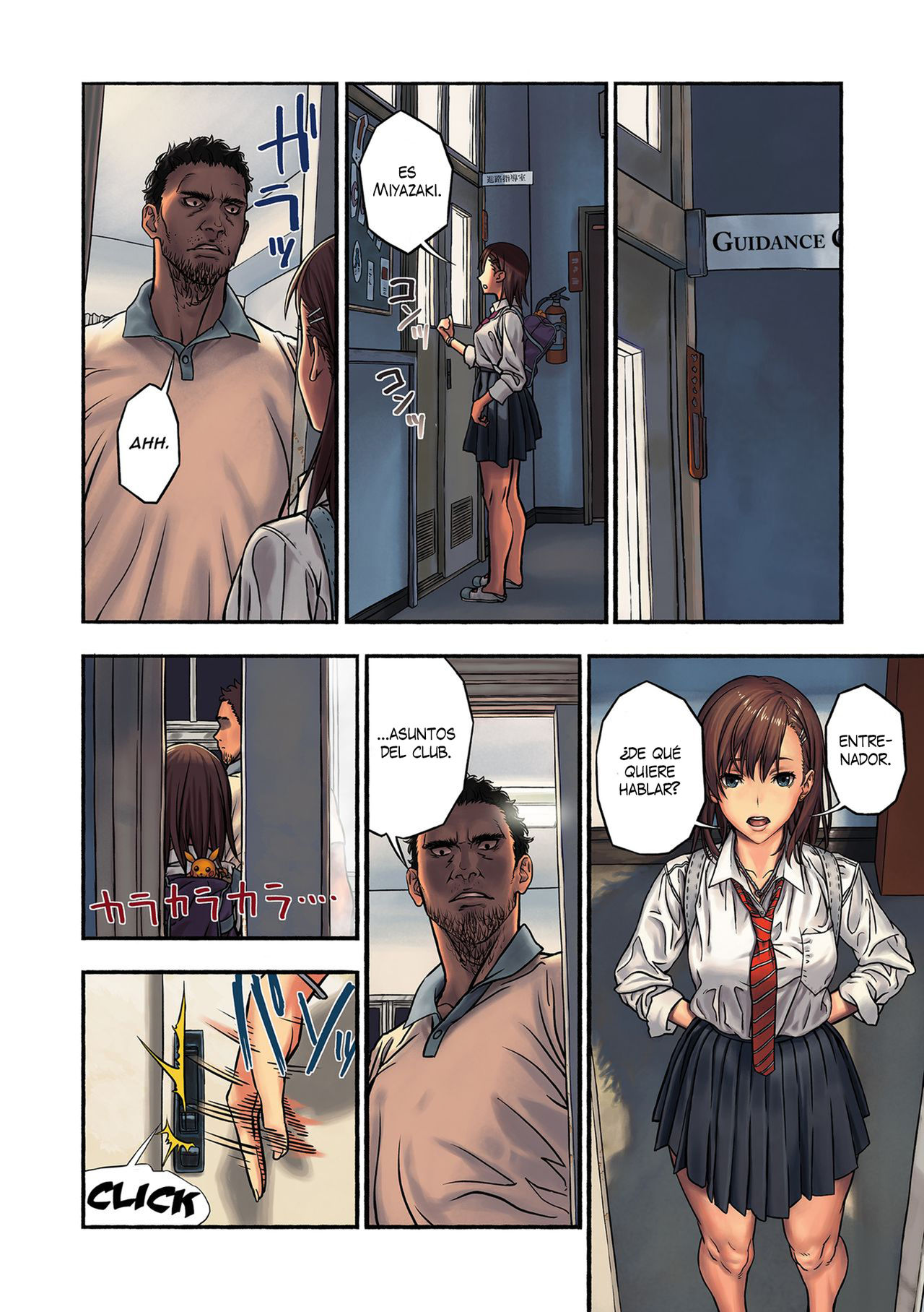 Chinatsu to Kuma-chan Sensei | Chinatsu y el entrenador osito Teddy page 9 full